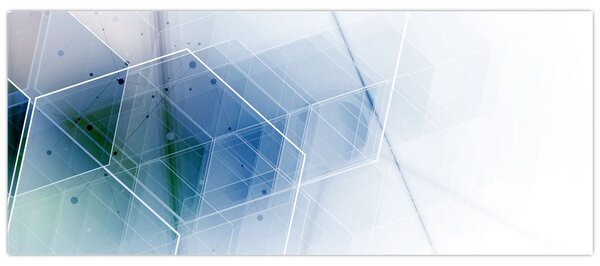 Tablou - Figuri geometrice (120x50 cm)