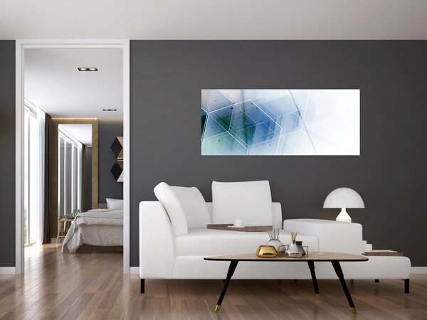 Tablou - Figuri geometrice (120x50 cm)