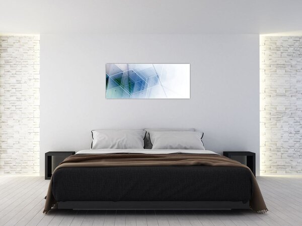 Tablou - Figuri geometrice (120x50 cm)