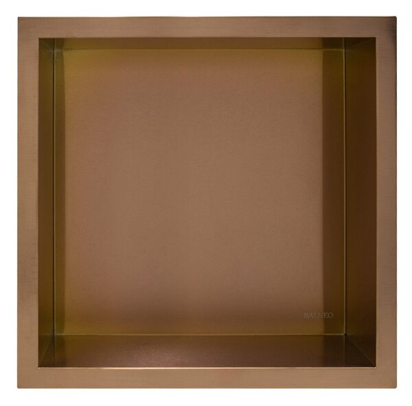Balneo Wall-Box One Copper/Miedź raft de nișă 30 cm cupru OB-CO2