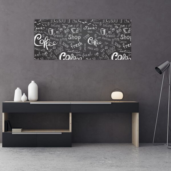 Tablou - Coffee (120x50 cm)