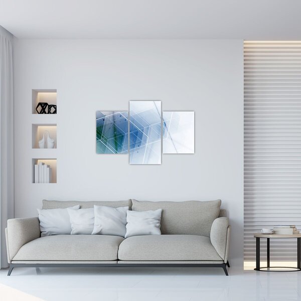 Tablou - Figuri geometrice (90x60 cm)