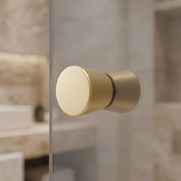 Mâner pentru ușa de duș Rea 03 Brushed Gold