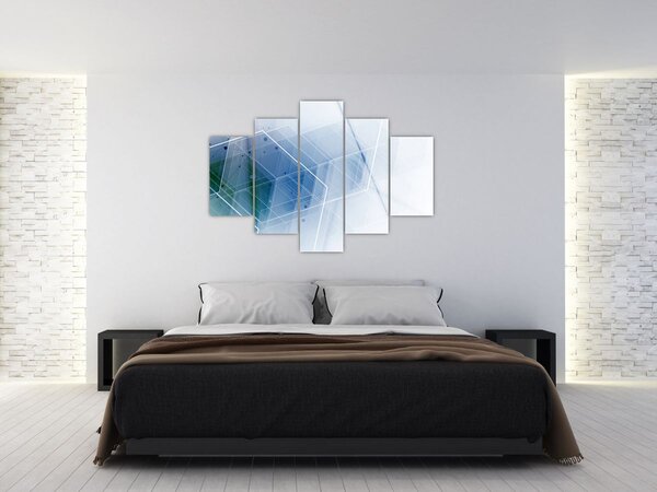 Tablou - Figuri geometrice (150x105 cm)