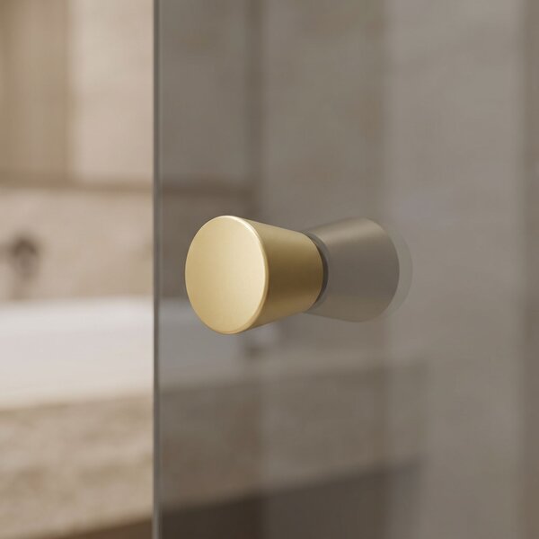 Mâner pentru ușa de duș Rea 03 Brushed Gold