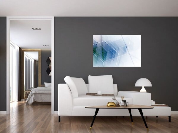 Tablou - Figuri geometrice (90x60 cm)