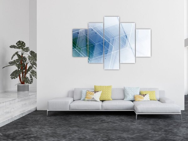 Tablou - Figuri geometrice (150x105 cm)