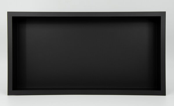 Balneo Wall-Box One Black raft de nișă 60 cm negru OB-BL4