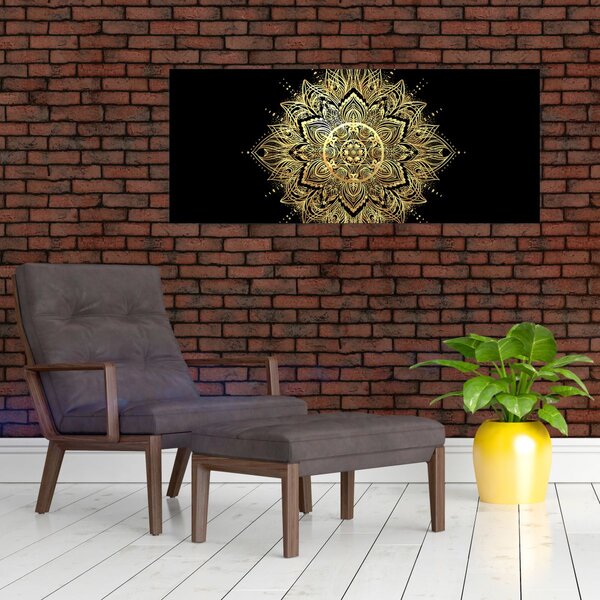 Tablou - Mandala bogăției (120x50 cm)