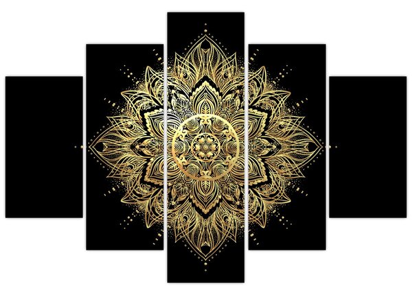 Tablou - Mandala bogăției (150x105 cm)