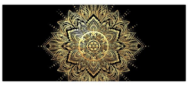 Tablou - Mandala bogăției (120x50 cm)