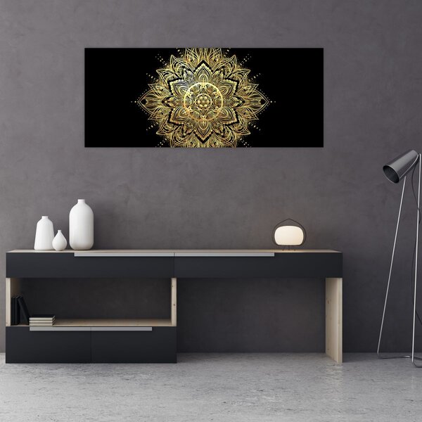 Tablou - Mandala bogăției (120x50 cm)
