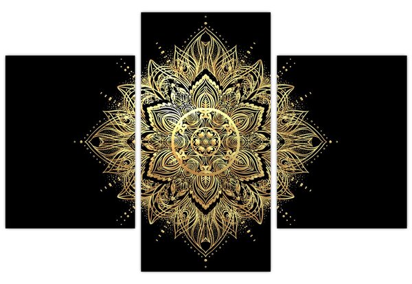 Tablou - Mandala bogăției (90x60 cm)