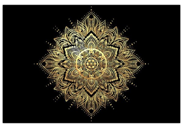 Tablou - Mandala bogăției (90x60 cm)