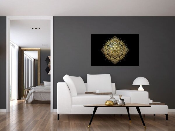 Tablou - Mandala bogăției (90x60 cm)