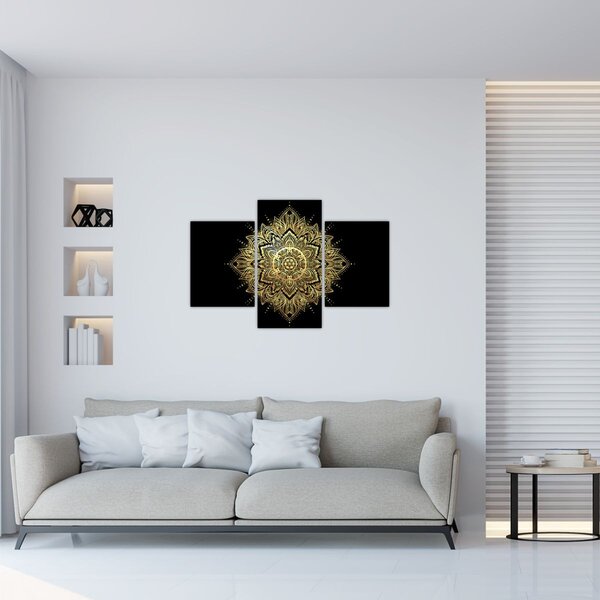 Tablou - Mandala bogăției (90x60 cm)