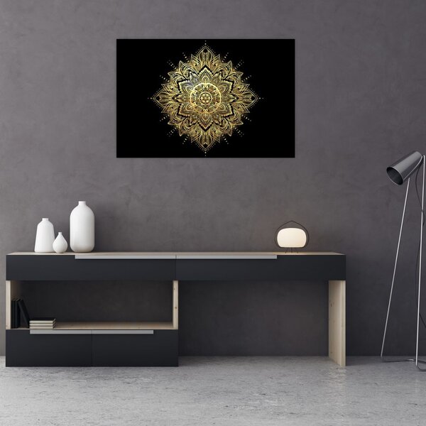 Tablou - Mandala bogăției (90x60 cm)