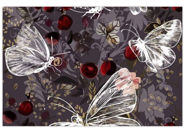 Tablou - Fluture (90x60 cm)