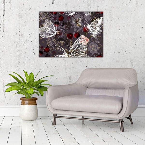 Tablou - Fluture (70x50 cm)