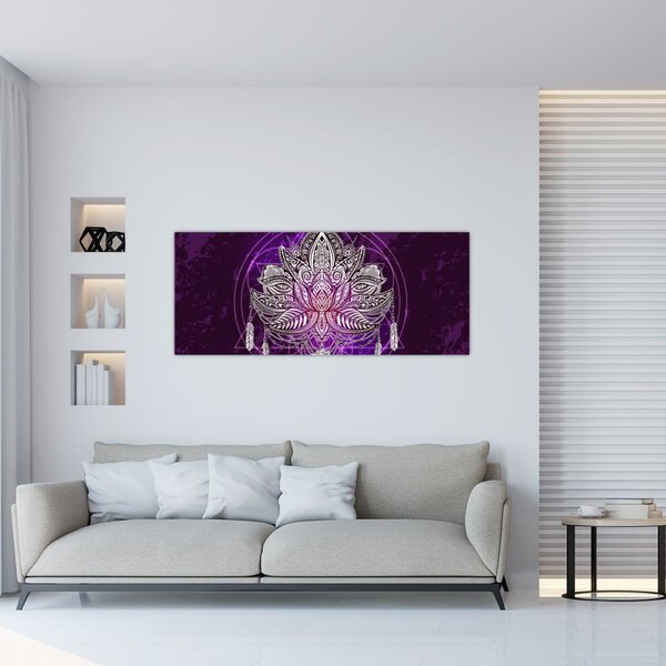 Tablou - Lotus (120x50 cm)