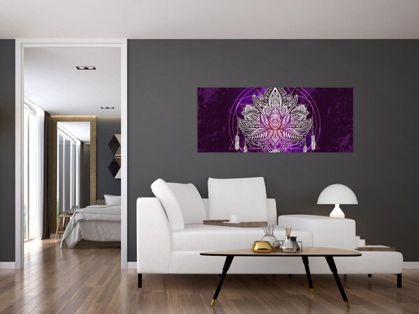 Tablou - Lotus (120x50 cm)