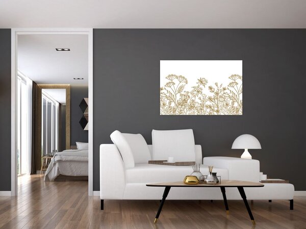 Tablou - Flori de câmp (90x60 cm)