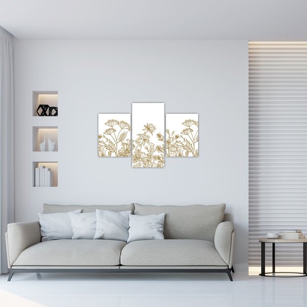 Tablou - Flori de câmp (90x60 cm)