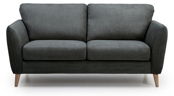 Canapea neagră/gri 170 cm Oslo - Scandic