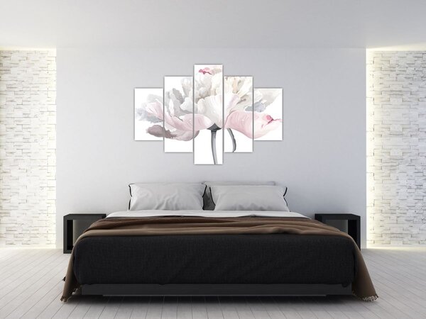 Tablou - Floare de trandafir (150x105 cm)