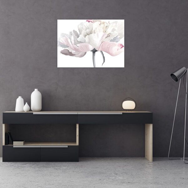 Tablou - Floare de trandafir (70x50 cm)
