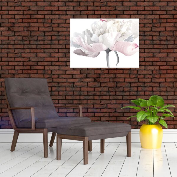 Tablou - Floare de trandafir (70x50 cm)