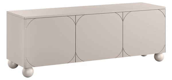 Comodă TV Sonatia II 150 cm cu 3 uși - cașmir