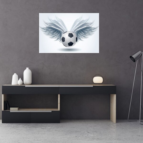 Tablou - Balon cu aripi (90x60 cm)