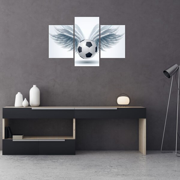 Tablou - Balon cu aripi (90x60 cm)