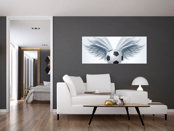 Tablou - Balon cu aripi (120x50 cm)