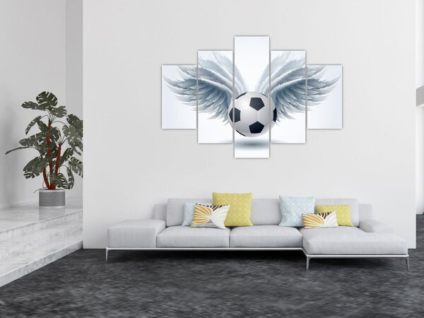 Tablou - Balon cu aripi (150x105 cm)