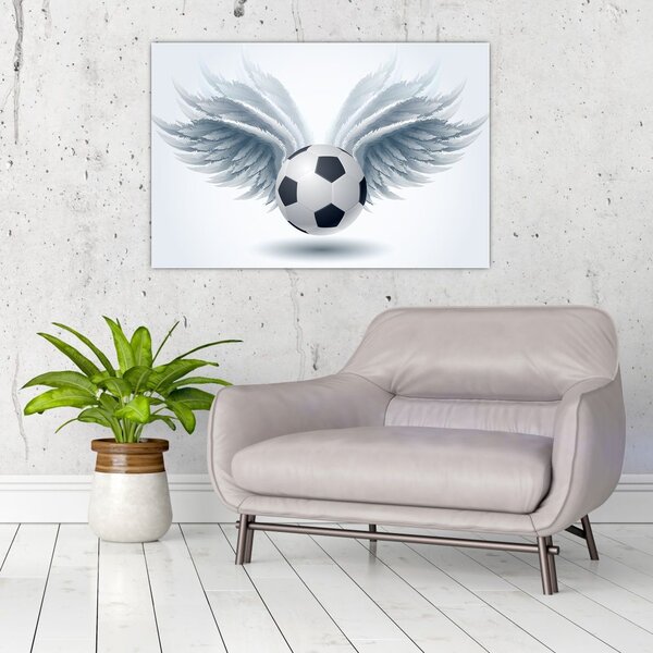 Tablou - Balon cu aripi (90x60 cm)
