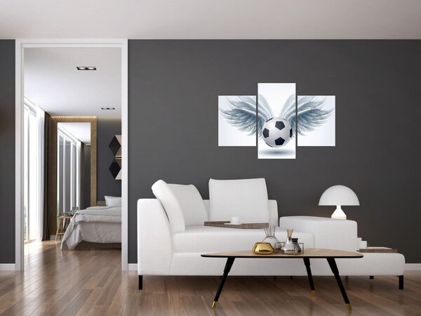 Tablou - Balon cu aripi (90x60 cm)