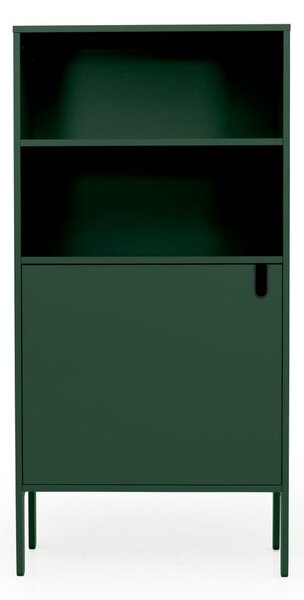 Dulap Tenzo Uno, lățime 76 cm, verde închis