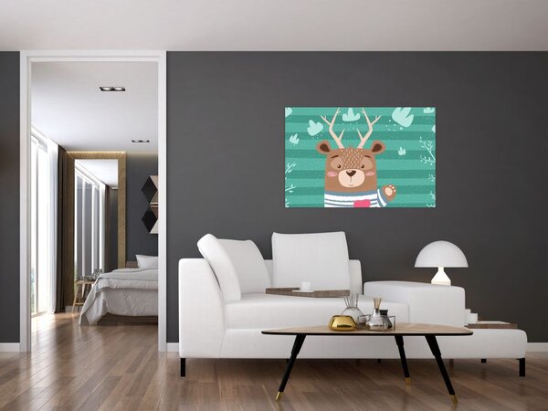 Tablou - Cerbul mic (90x60 cm)