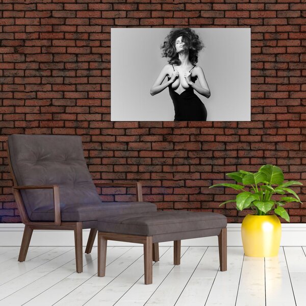 Tablou - Femeia în negru (90x60 cm)