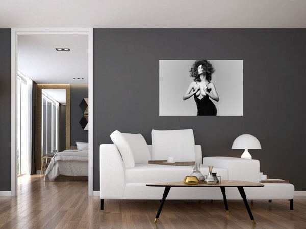 Tablou - Femeia în negru (90x60 cm)