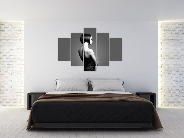 Tablou - Femeie elegentă (150x105 cm)