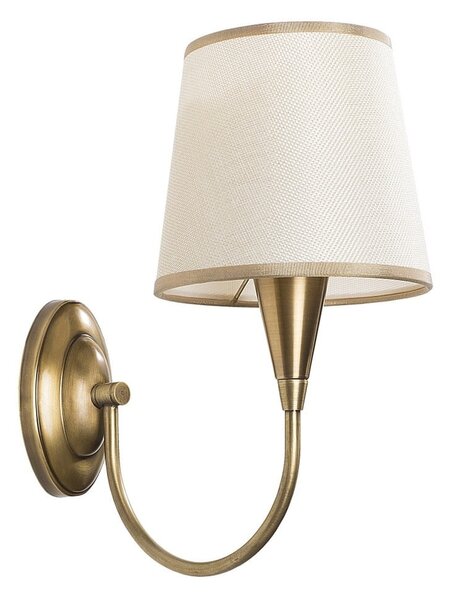 Aplică de perete bej/aurie Patrick – Opviq lights