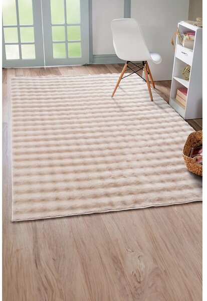 Covor crem lavabil 120x170 cm Bubble Emarald – Mila Home