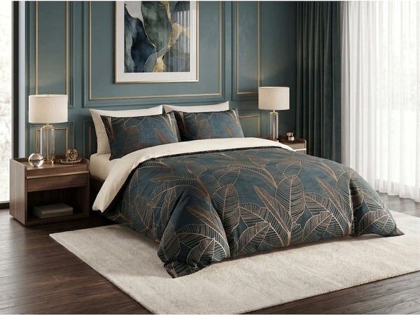Lenjerie de pat din bumbac BETTY negru Dimensiune lenjerie de pat: 70 x 90 cm | 140 x 200 cm