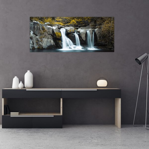 Tablou - Cascade, Lushan, China (120x50 cm)