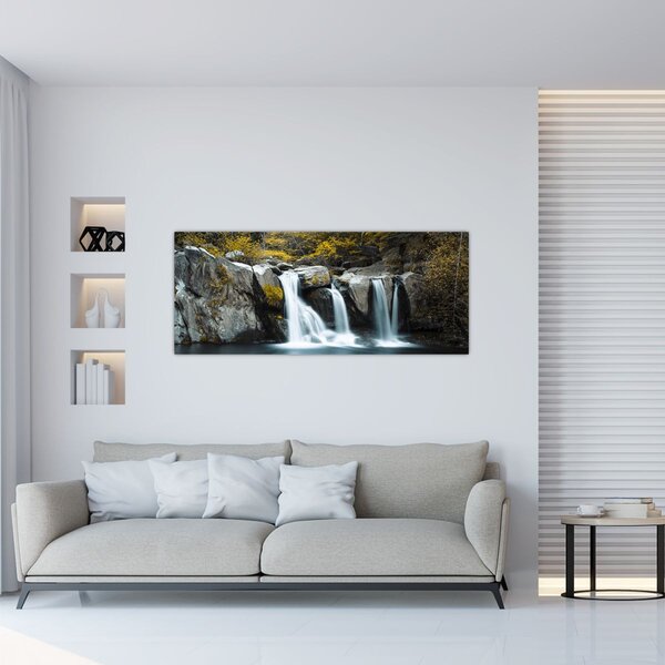 Tablou - Cascade, Lushan, China (120x50 cm)