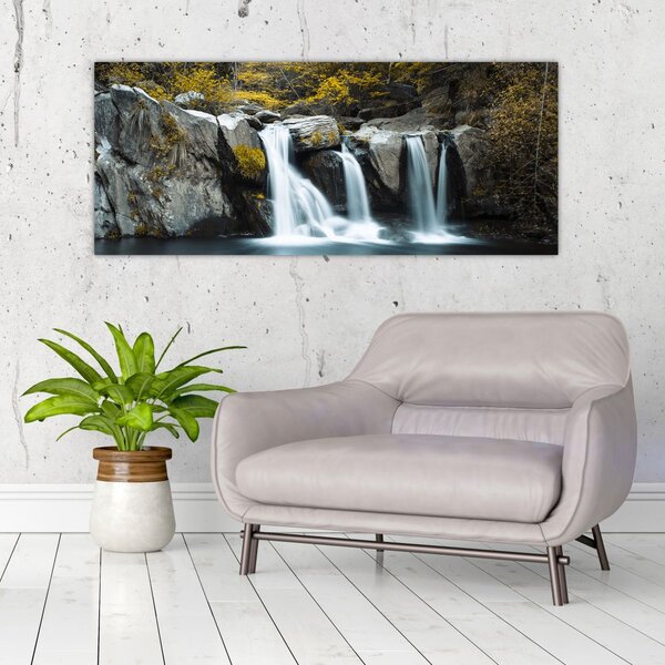 Tablou - Cascade, Lushan, China (120x50 cm)
