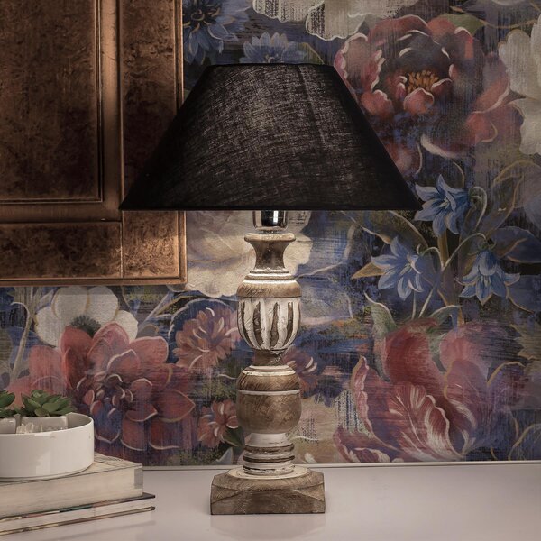 Tapet Buchet pictural de flori mari pe fundal indigo intens, Tapet flori, a01021 : Uwalls.ro